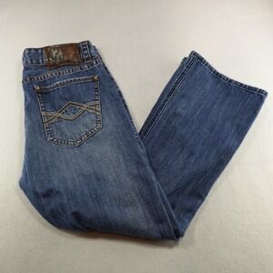 Rock N Roll‎ Cowboy Double Barrel Bootcut Jeans Mens 36x31 Western Chore Work